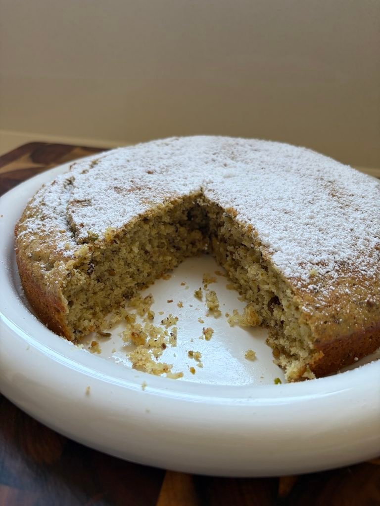 Pistachio Lemon Coconut Olive Oil Cake img 3704